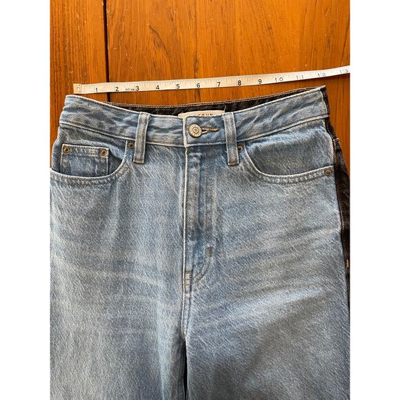 Pacsun Womens Jeans Size 24 All Cotton 90's Boyfriend Two Toned Denim Straight - Picture 8 of 10